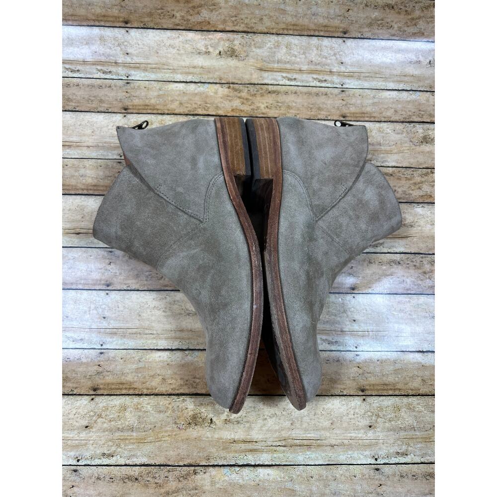 Kork-Ease Ryder Taupe Suede Ankle Booties Boots K53517 Women's Size 10 - Picture 6 of 9